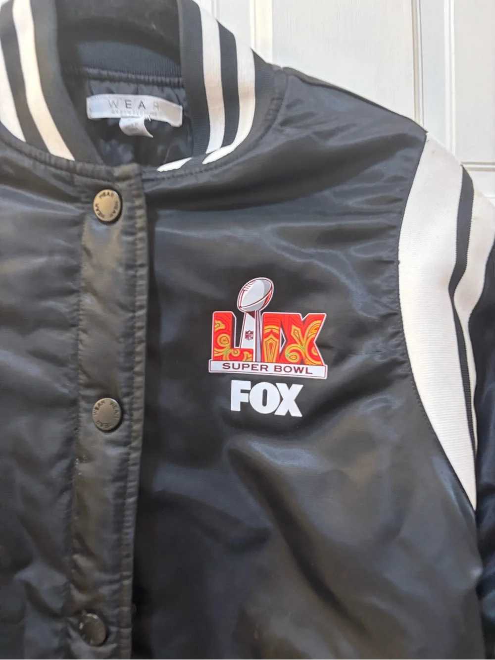 LIX Super Bowl FOX Kids Jacket Size Youth Small
